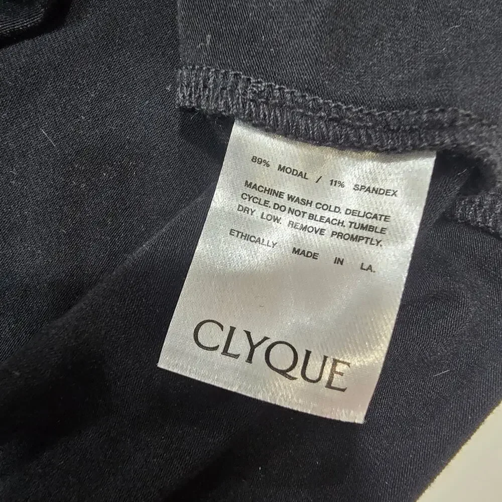 CLYQUE Emily Top in Black - Picture 6 of 10